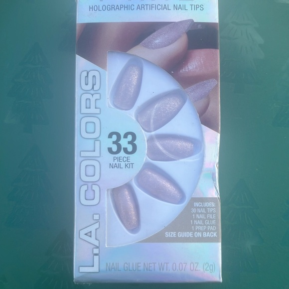 L.A. Colors PIXIE Holographic Artificial Nails - Picture 4 of 10